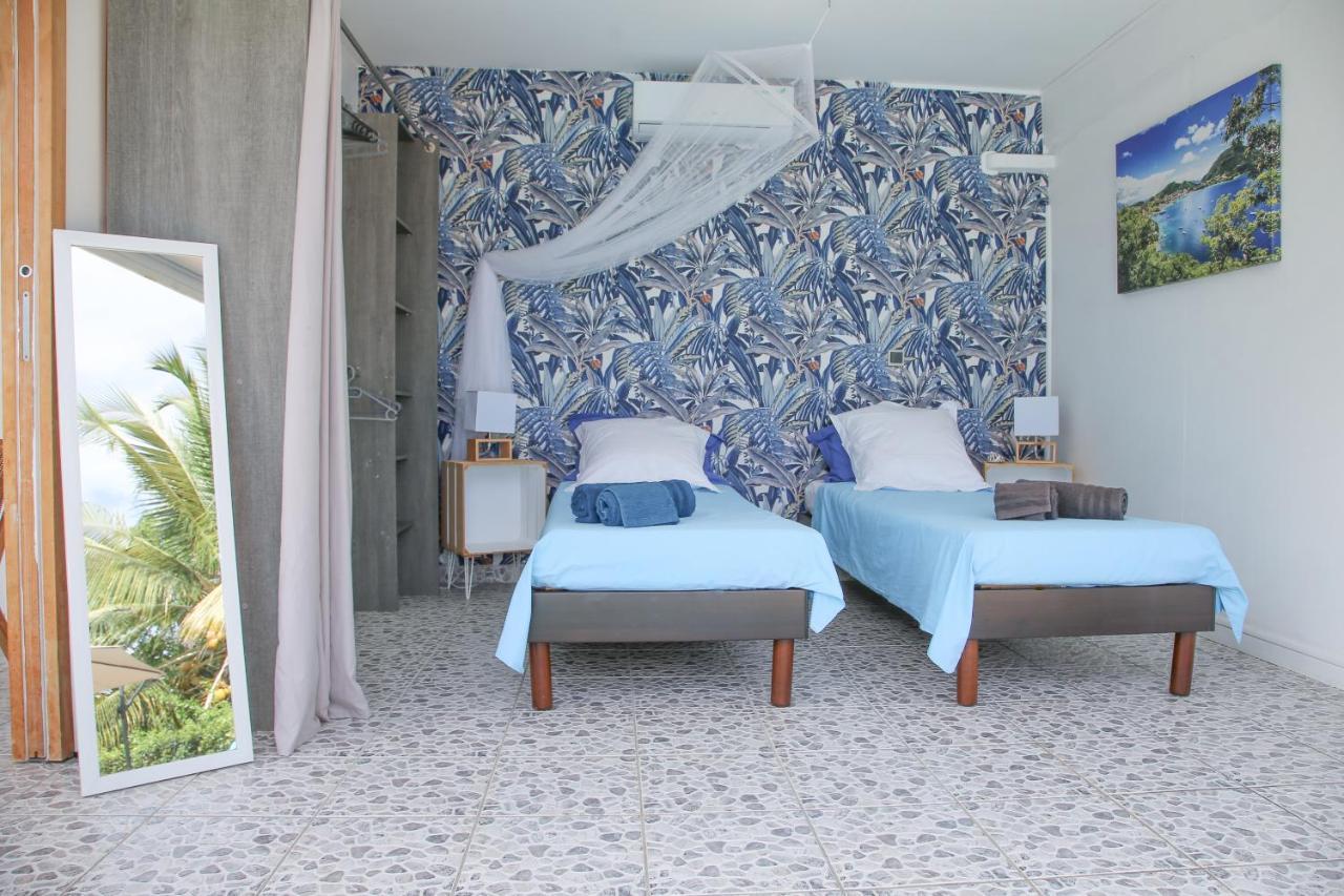 L Orchidee Bleue, Bas De Villa, Vue Mer, Piscine Privee Sainte-Anne  Exterior foto